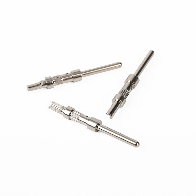 TC03—knurling male terminal pin